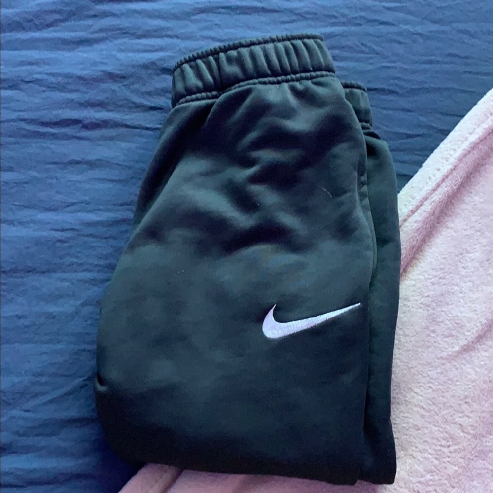 Grey Nike dri-fit joggers